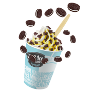 Shuffle Lemon Curd Oreo,Soft Ice Corner;4,95